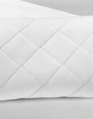 Quilted waterproof pillow protector