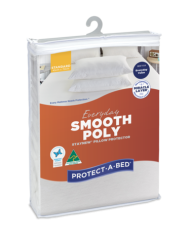 Pillow protector smooth