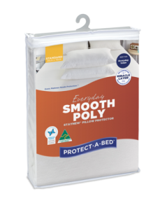 Pillow protector smooth