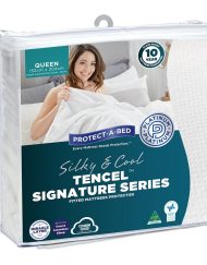 Mattress Protector Waterproof TENCEL Signature Series Jacquard Quilted Sleep Surface