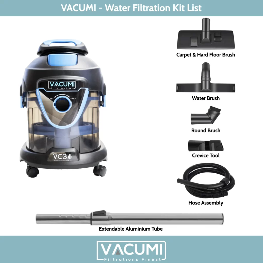 VACUMI-Water Filtration Kit List