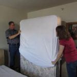 How to Protect Your Bedding from Bed Bugs and Dust Mites 4 Installing a mattress encasement