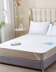 mattress-protector-waterproof-corner- straps