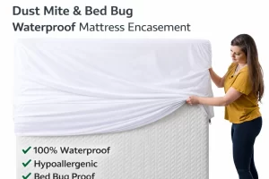 Installing A Cover &Amp; Protect Dust Mite And Bed Bug Proof Waterproof Mattress Encasement