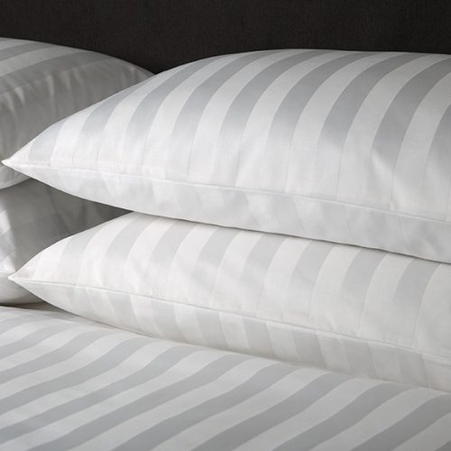 Satin Stripe Bedding Linen